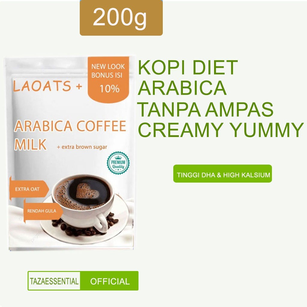 

PROMO Kopi Arabica Penurun Berat Badan Kopi Susu Gula Aren Minuman Susu Rendah Lemak Low Fat Milk