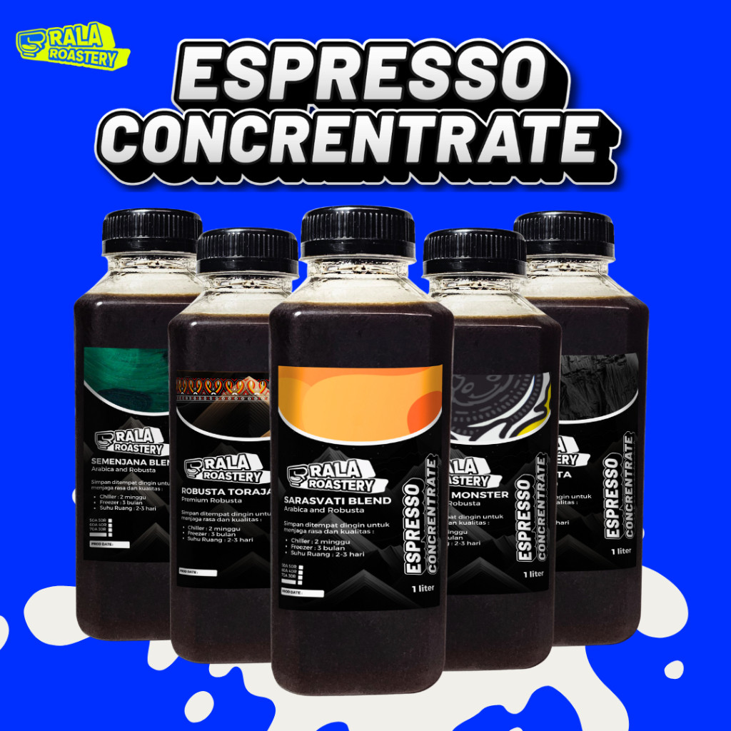 

PROMO Espresso Cair / Konsentrat Kopi Coffee Concentrate ml