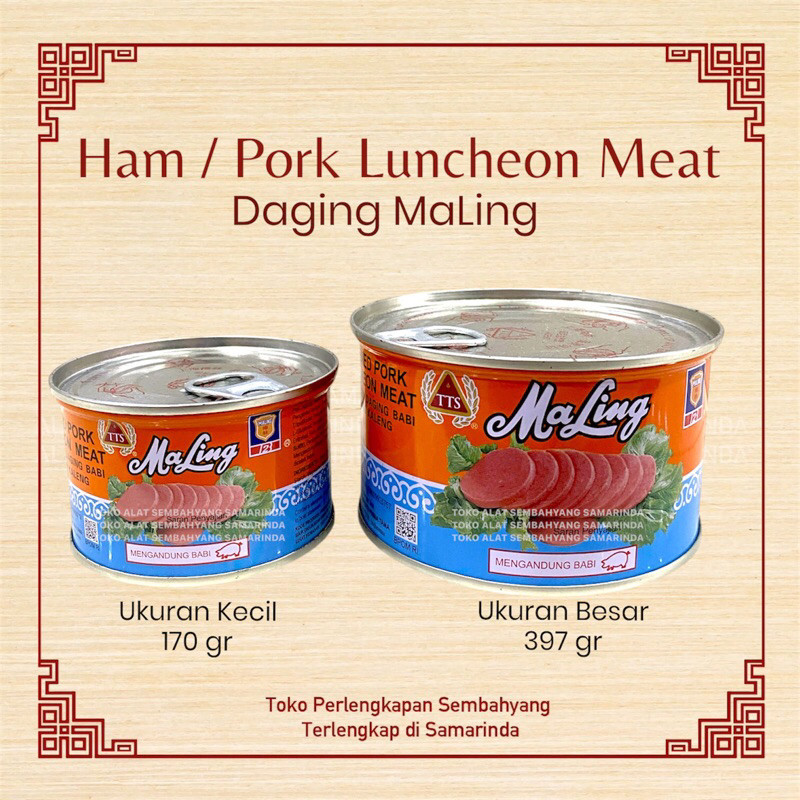 

Lovely Back - Daging MaLing / Ham Pork Luncheon Meat