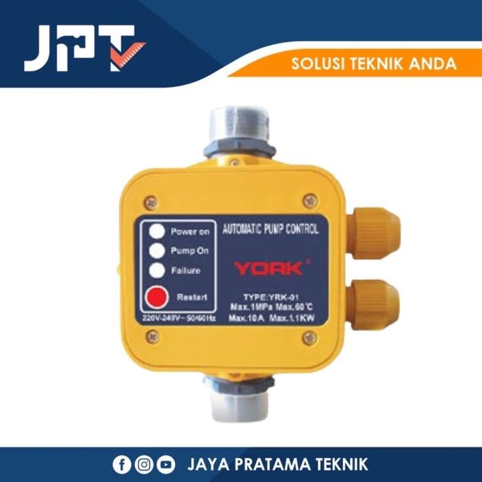 Otomatis Pendorong (Pressure Control) YRK-01 & YRK-01C Merk York