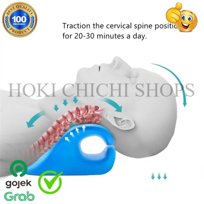 Bantal Leher Bantal Terapi Bantal Pijat iropractic Traksi Leher Bahu