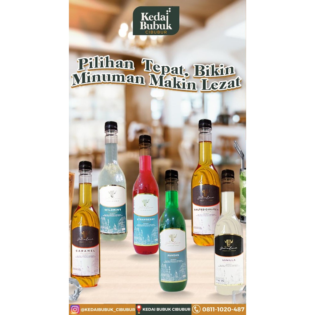 

Tjia Wu - Syrup Premium All Variant Javaland-Sirup Aneka Rasa 650Ml