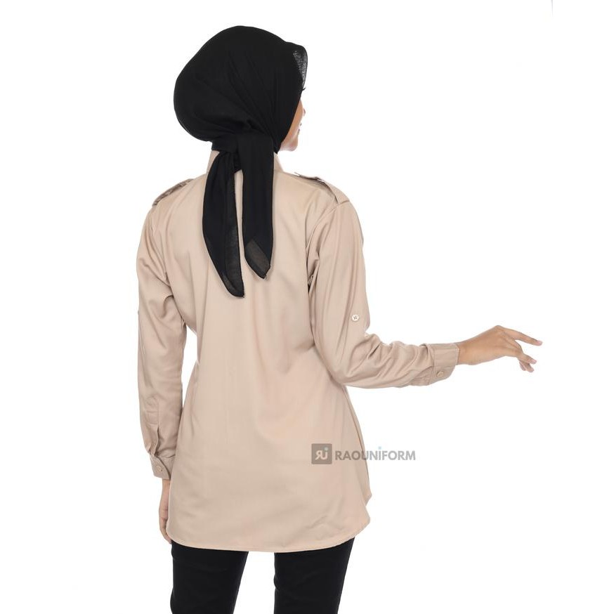 Baju Seragam Pns Wanita/Kemeja Pdl Guru/Baju Pdl Lengan Panjang/Pdl Putih Pria Dan Wanita Custom