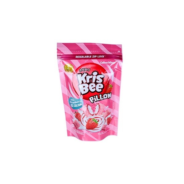 

KRIS BEE PILLOW RASA STRAWBERRY ICE CREAM 110GR