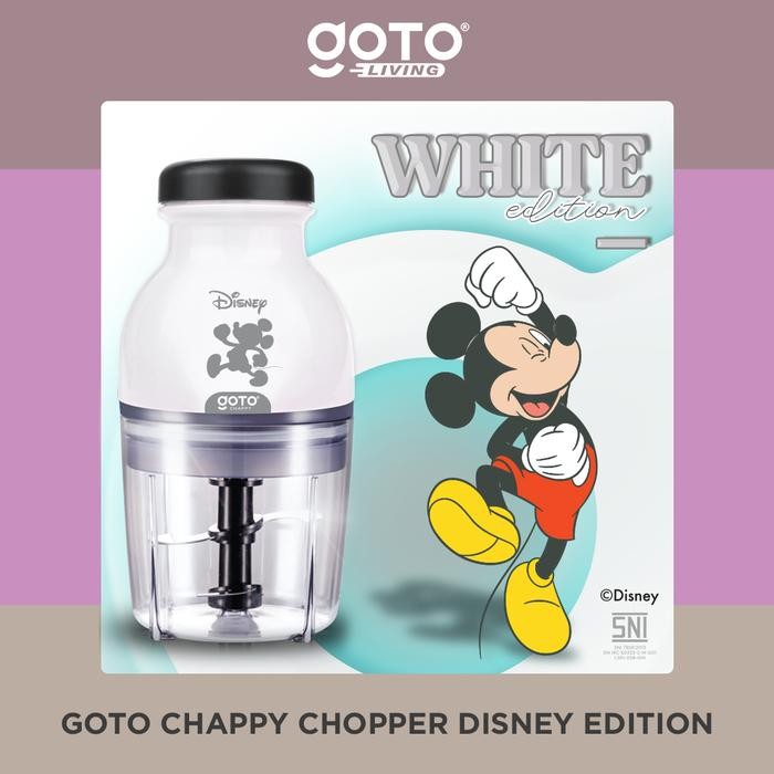 Chopper Goto Chappy X Disney Chopper Blender Kapsul Bumbu Penggiling Daging - WHITE terlaris terlari