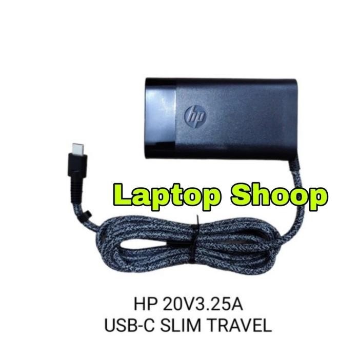 ADAPTOR CHARGER LAPTOP HP SPECTRE X360 14-EF0003TU TYPE C 65W