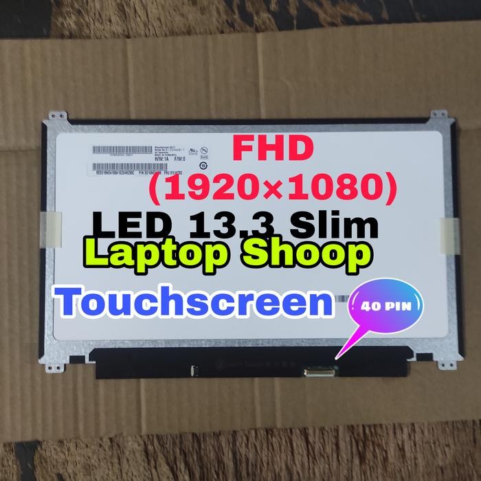 LAYAR LED LCD LAPTOP LENOVO THINKPAD L380 TOUCHSCREEN B133HAK01.1 TERLARIS