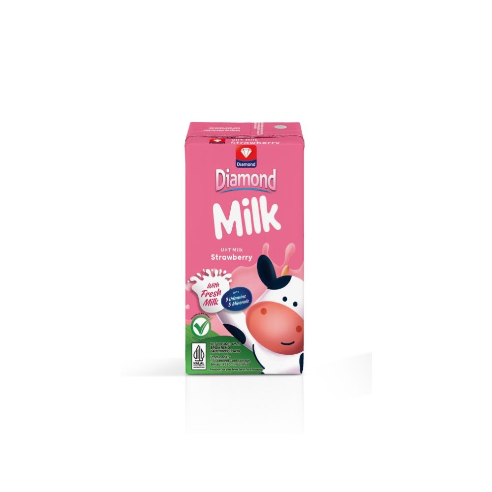 

Diamond Susu UHT Strawberry 125 ml