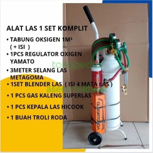 Alat Las Oksigen Komplit