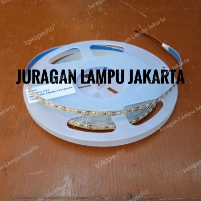 Led Strip 10M Natural 4000K 120Led 2835 Lampu Strip 10 Meter Indoor