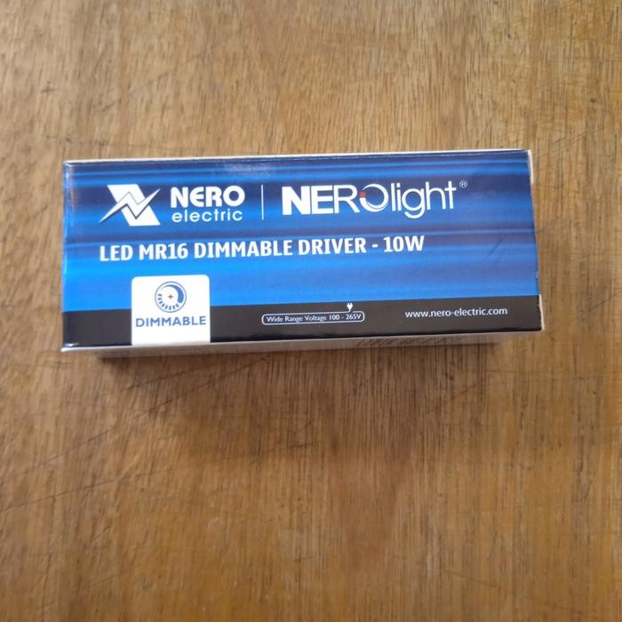 Dimmer Lampu Mr16 Nero Trafo Dimmer Halogen Mr16 Dimmable Driver 10W