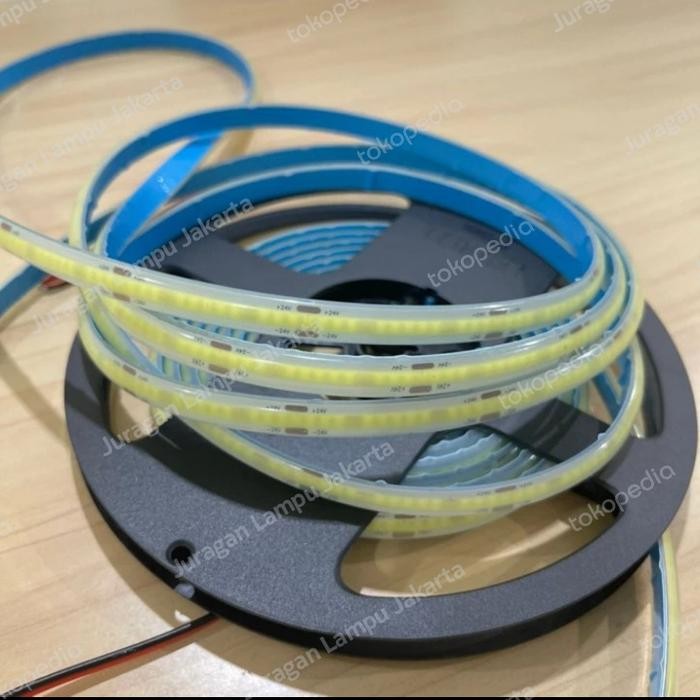 Led Strip Cob Outdoor 24V Lampu Strip Cob Dc 24V Waterproof Premium