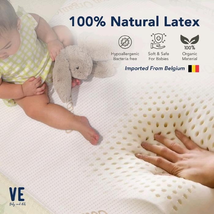 Ve Baby - Kasur Box Bayi Latex / Baby Matress / Kasur Bayi Premium Ukuran 120 X 70 Cm