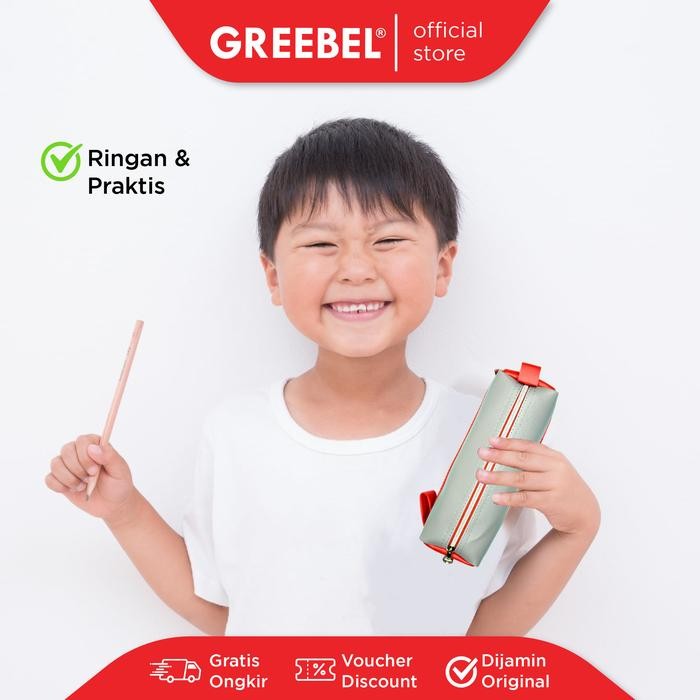 

GREEBEL PENCIL BAG PVC 0144 /TEMPAT PENSIL/KOTAK PENCIL PEN ANAK LUCU CUTE WARNA WARNI / PENYIMPANAN