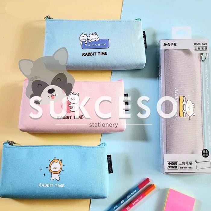 

JALA KOTAK PENSIL RABBIT HX-7801 / TEMPAT PENSIL BERKARAKTER KELINCI