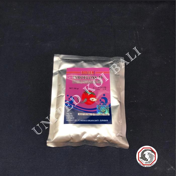 BOSTER INROFLOXS INROFLOX INROFLOK 25 ANTIBIOTIK IKAN