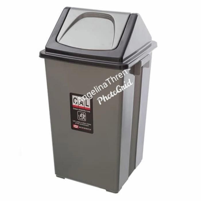 Kotak Sampah Besar 70 Liter Tutup Goyang Shinpo - Tempat sampah Kantor