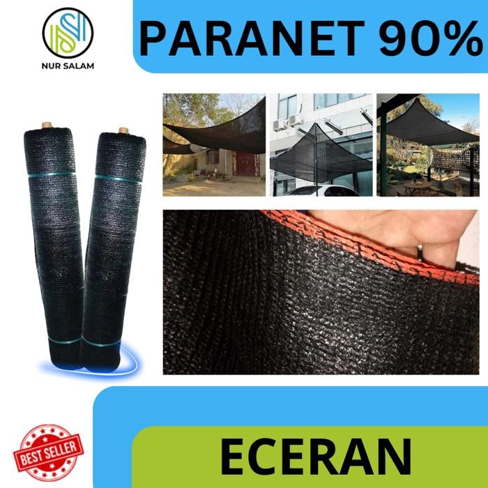 PREMIUM Paranet 90 PERSEN Lebar 3 meter - Tanaman Jaring Paranet para net