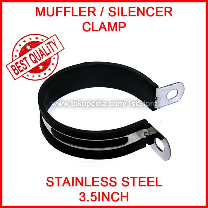 SALE KLEM SILENCER KNALPOT RACING 3,5 INCH MUFFLER CLAMP KLEMAN WRX DBS CLD