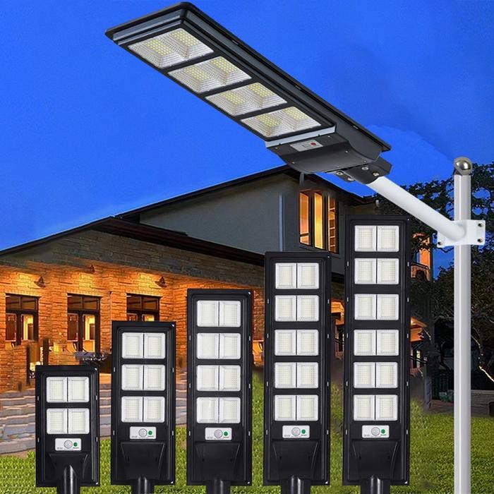 PREMIUM lampu tenaga surya otomatis outdoor tahan air lampu jalan tenaga surya