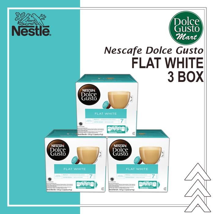 

Capsule Nescafe Dolce Gusto NDG Flat White 3 Box (3 x 12 Caps)