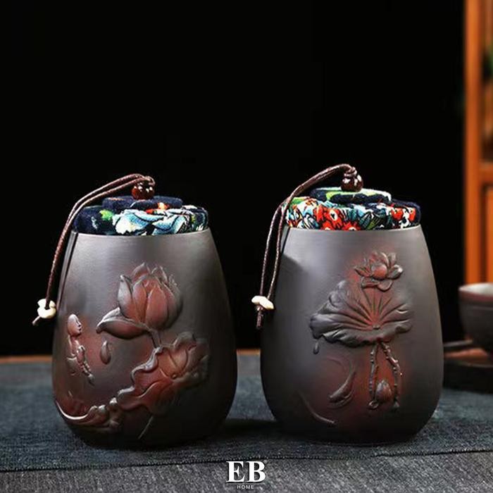 

Tempat Penyimpanan Daun Teh / Tea Leaves Canister Jar EB Home 1243