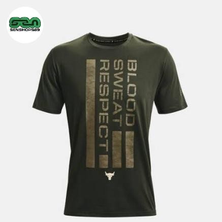Kaos Tshirt Bsr Flag Under Armour Seri Ptoject Rock Original Terbaru