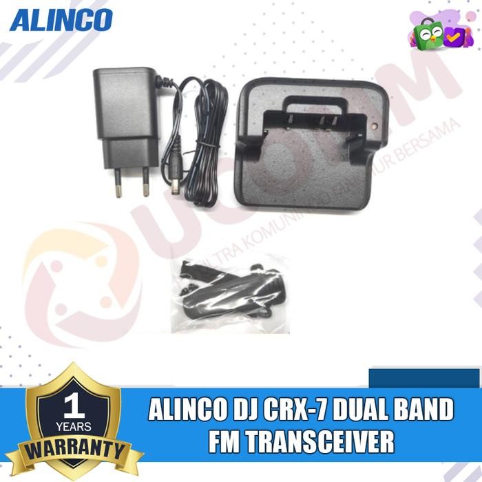 ALINCO DJ CRX7 CRX 7 CRX-7 DUALBAND HT ALINCO CRX7 ORIGINAL GARANSI