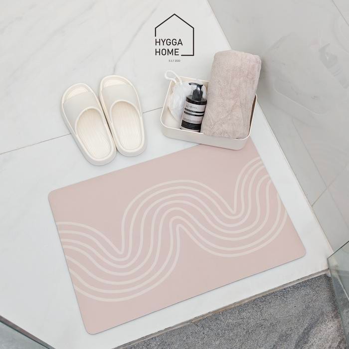 Keset Gulung Super Serap Air Anti-Slip/Keset marmer/Absorbent Bath Mat