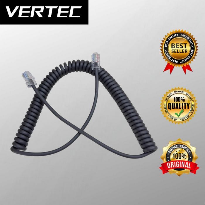 KABEL MIC RIG ICOM IC2300 IC2200 IC-2300 IC-2200 IC 2300H KABEL PTT HANDMIC MICROPHONE HM133V
