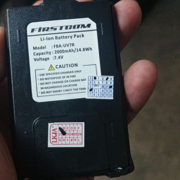 BATREI HT FIRTSCOM FC UV7R ORIGINAL BATRAI FIRTSCOM UV 7R UV7R