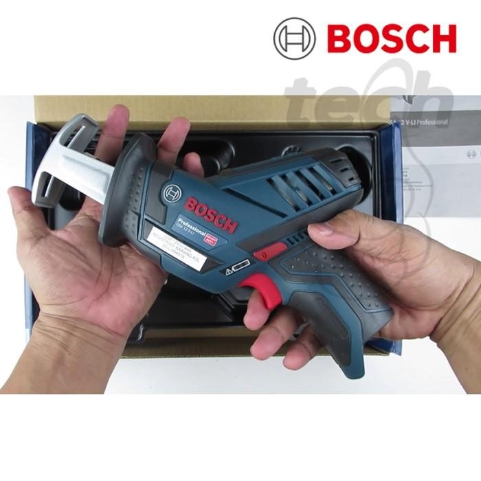 Bagus Mesin Gergaji Reciprocating Cordless Sabre Saw Bosch Gsa 12 V-Li