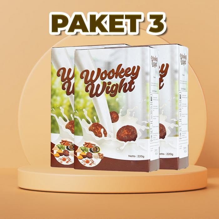 

BARANG TERLARIS Susu Wookey Rasa Brown Sugar paket 3 Box [KHUSUS LIVE STREAMING]