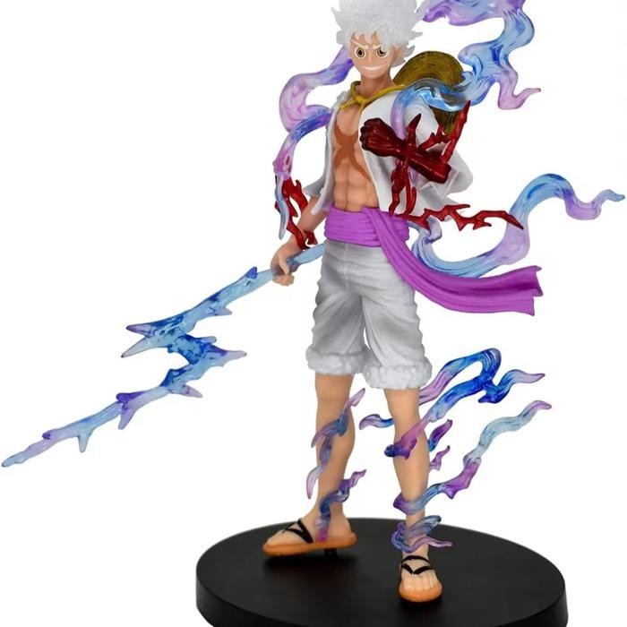 Action Figure Luffy Nika Berdiri Diorama Terbaru