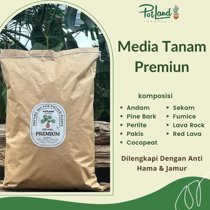 Terlaris Media Tanam Premium Aroid Metan Varigata