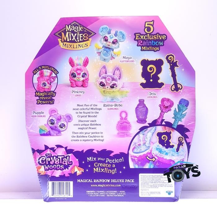 MAGIC MIXIES MIXLINGS MAGICAL RAINBOW DELUXE PACK