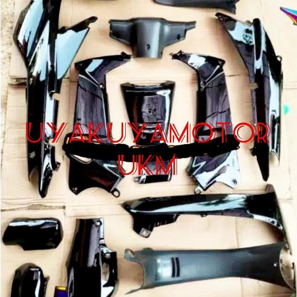 Cover Full Set Body Halus Kasar Supra X 100 Cc Old Dan Supra Fit Old