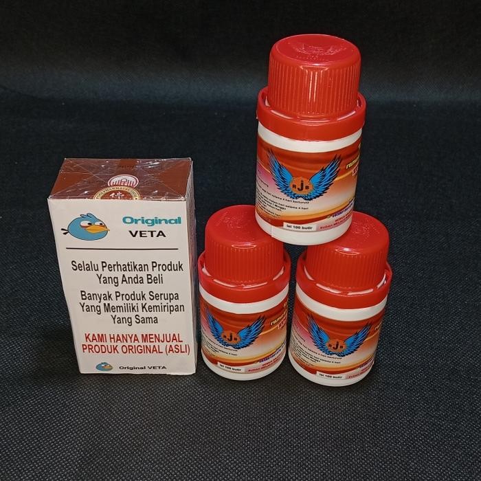 JAMU MERPATI PILL RJB VITAMIN MERPATI KHUSUS BURUNG DARA GIRING SEHAT