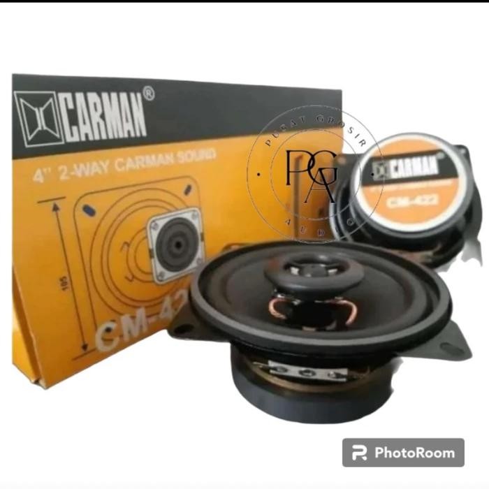 SPEAKER MOBIL 4INCH CARMAN