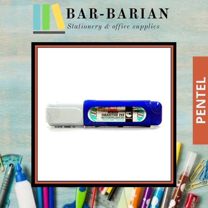 

tip ex pentel cair zl-31w / correction tip x pen ( bukan tip x joyko ) kode 1114