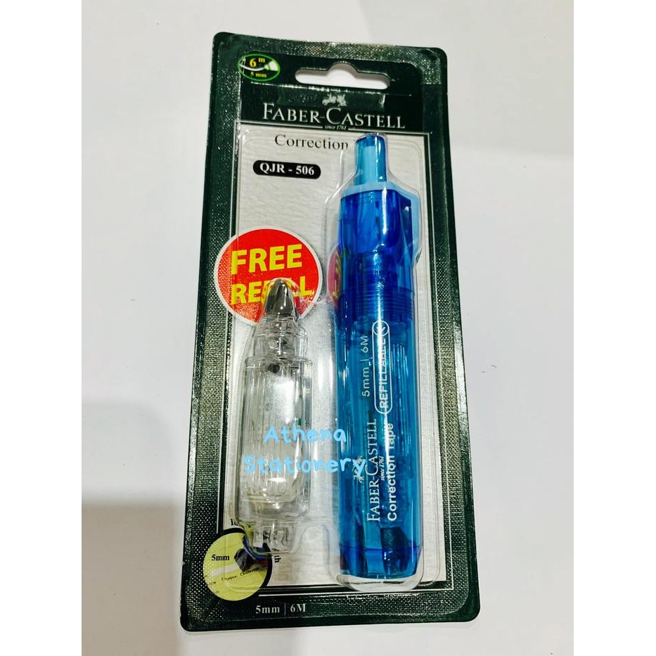 

correction tape + refill fabercastell qjr506 kode 114