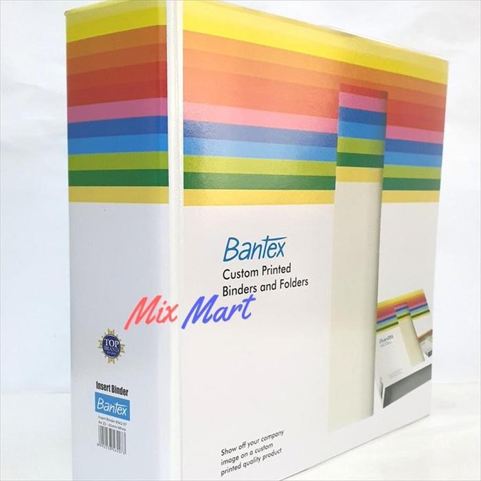 

BANTEX 8562 07 INSERT RING BINDER A4 2 RING 65 MM WHITE KODE 599