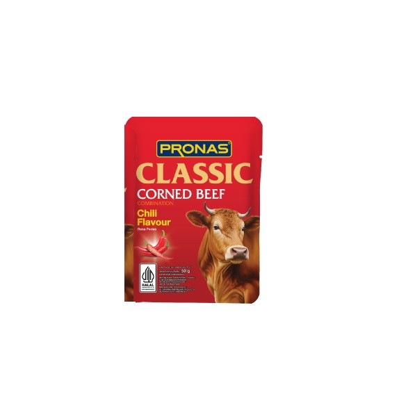 

PRONAS CORNED BEEF CHILI SCH 50GR