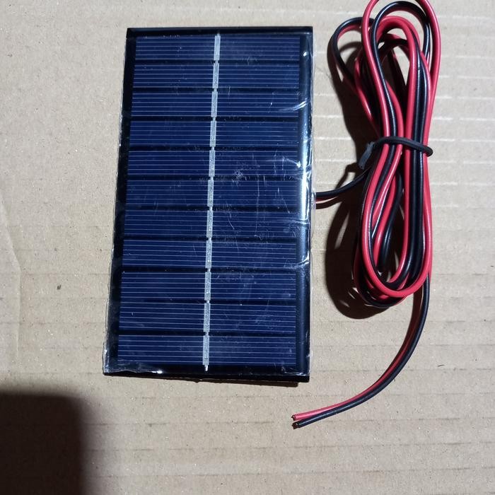 modul solar cell panel surya mini 6v 1w 200ma Alat Anak Kabel Lampu Mainan Hp Power best seller
