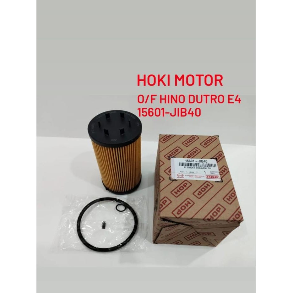 OLI FILTER HINO DUTRO EURO 4 FILTER OLI HINO DUTRO EURO 4 15601-JIB40