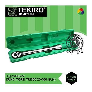 TEKIRO TQ-WR0322 1/2" DR. TORQUE WR. 20 - 100 N.M (TR1200)