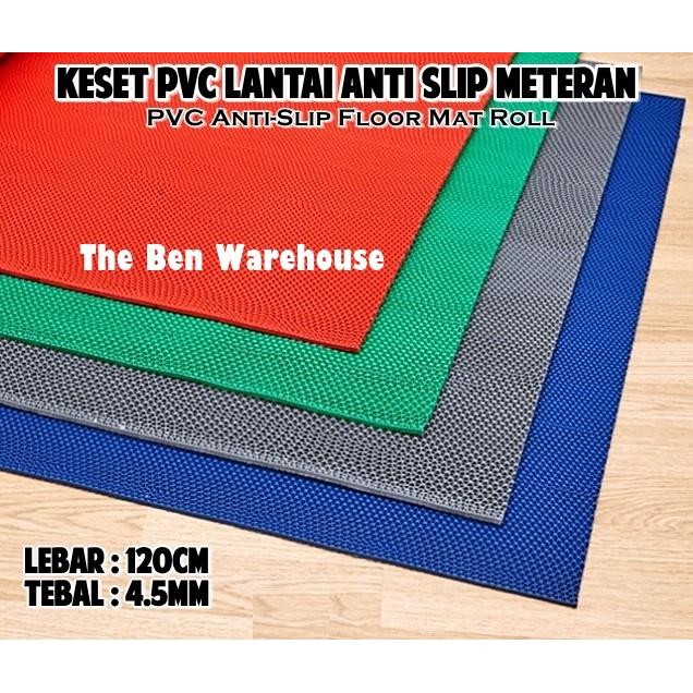 Keset Kaet Lantai Anti Slip Meteran / Keset Garasi Custom Roll
