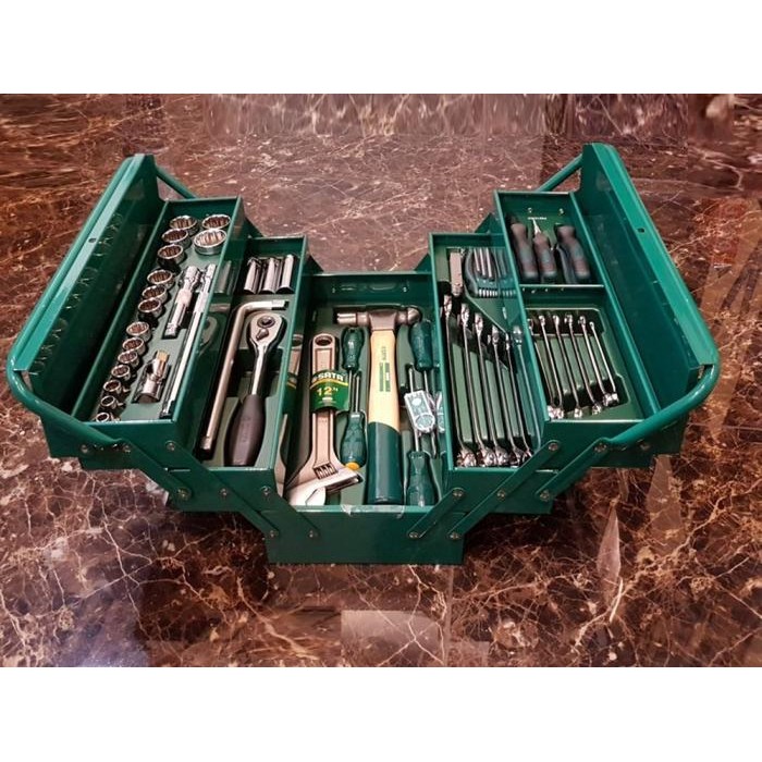 SATA 95104A-70 6PT CANTILEVER MECHANIC TOOL BOX SET 70PCS TOOL KIT SET