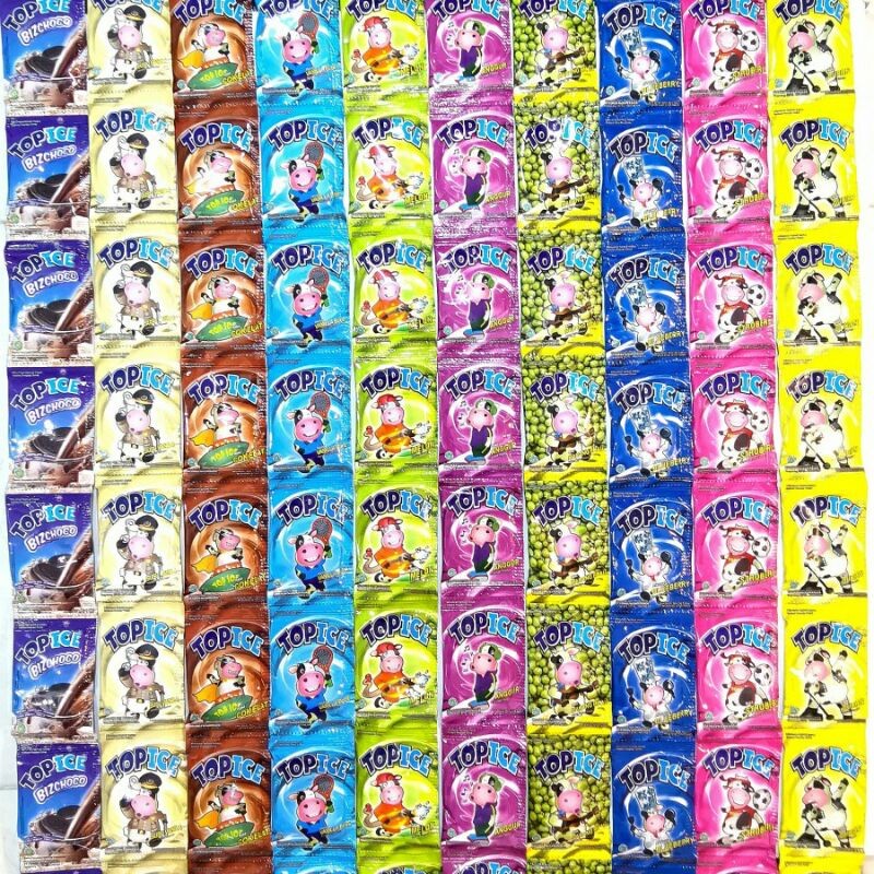 

top ice renceng Top ice minuman serbuk minuman renteng All Variant 1 Renceng - 10pcs Bubuk Instan
