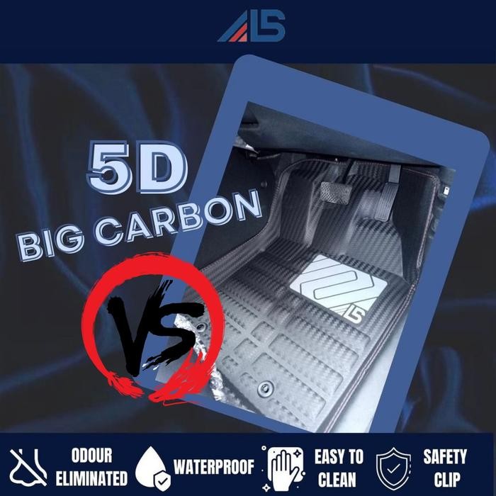 Diskon... Karpet 5D Premium Daihatsu All New Terios Carbon